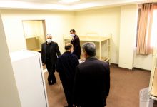 گزارش تصویری بازدید رئیس صندوق رفاه دانشجویی از خوابگاههای دانشگاه